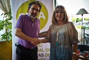 Antonio Manfredi y Rocío Muñoz. (Foto Julián Pérez)