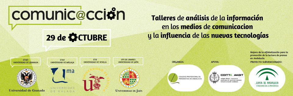 Proyecto Comunic@accion para promocionar la lectura de prensa en Andalucía