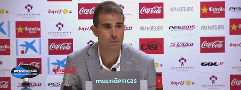 La Asociación y el Colegio de Periodistas en Almería lamentan lo ocurrido en la rueda de prensa del entrenador Garitano