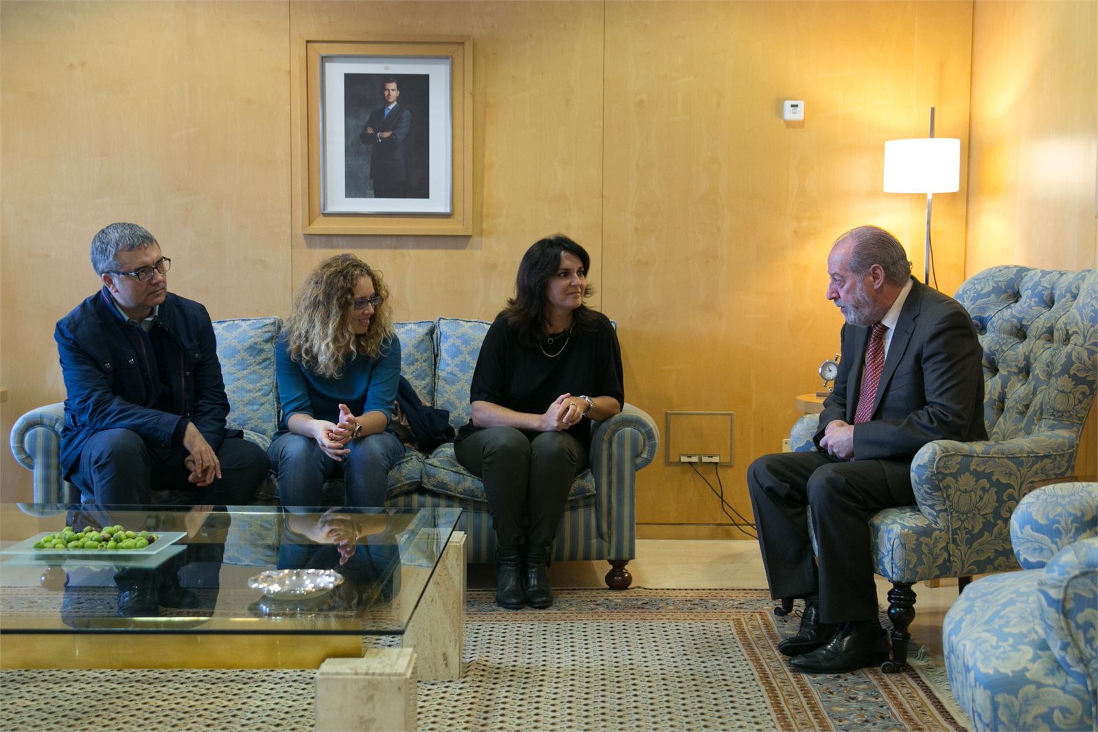 La decana del CPPA se reúne con el presidente de la Diputación de Sevilla para establecer líneas de colaboración