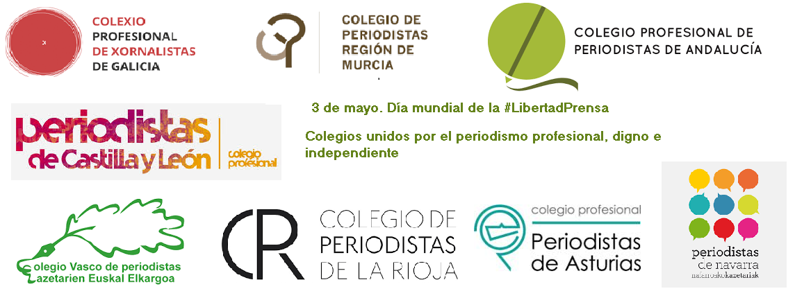Día Mundial de la Libertad de Prensa. Colegios unidos por el periodismo profesional, digno e independiente