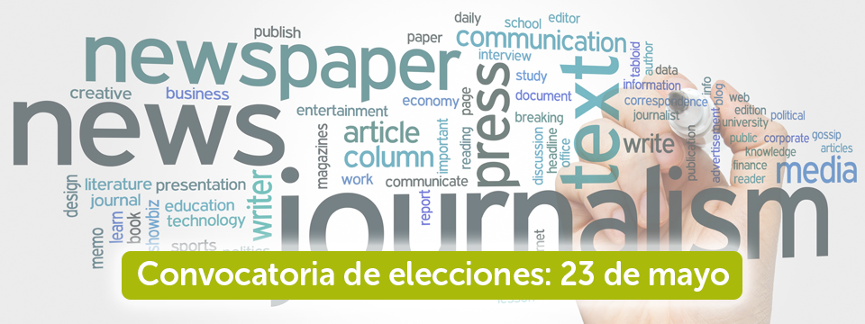 El Colegio Profesional de Periodistas de Andalucía convoca elecciones para el próximo 23 de mayo