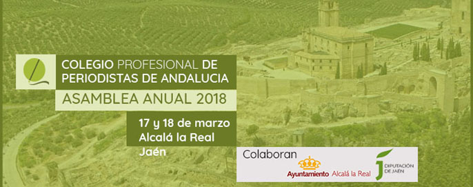El Colegio de Periodistas de Andalucía inicia una nueva etapa con el encuentro de este fin de semana en Alcalá la Real