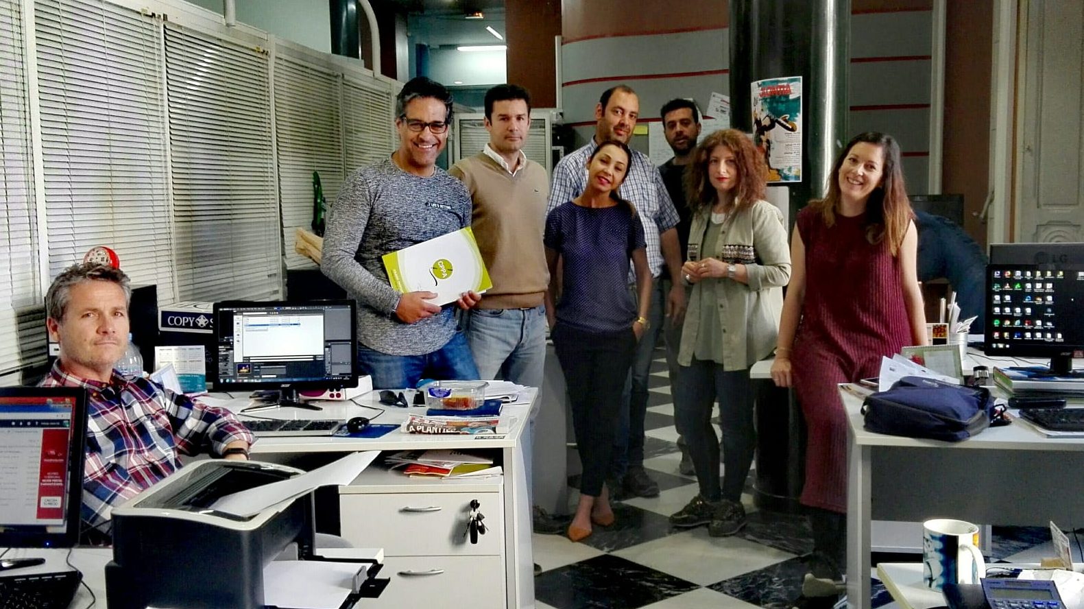 La demarcación onubense del CPPA da a conocer a los profesionales de Huelva TV las ventajas de ser colegiado