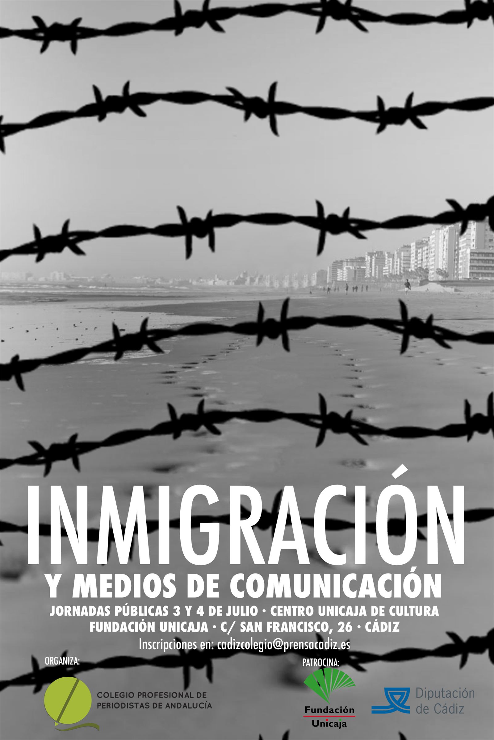 Abierto el plazo de inscripciones a las jornadas 'Inmigración y medios de comunicación'