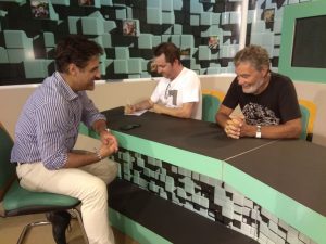 La demarcación onubense del CPPA se reúne con la dirección y los profesionales de Doñana Comunicación