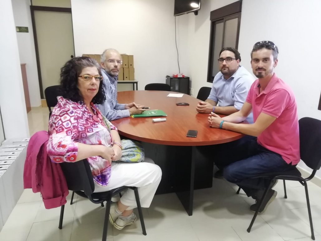 La demarcación de Sevilla se reúne con el grupo municipal Participa Bormujos para presentar el Compromiso Publico por el Empleo y la Profesión Periodística