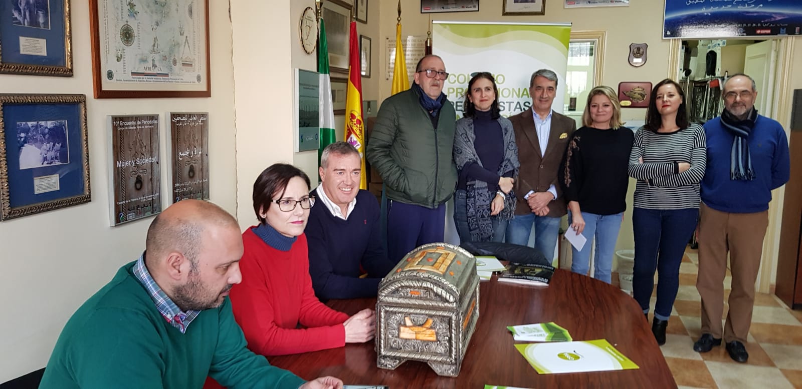 Javier Martínez renueva como presidente de la demarcación del Colegio en Campo de Gibraltar