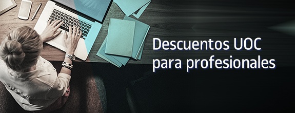 Abierto el plazo de matrícula en la UOC con descuentos exclusivos para personas colegiadas