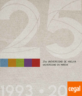 Portada de XXV Aniversario de la Universidad de Huelva
