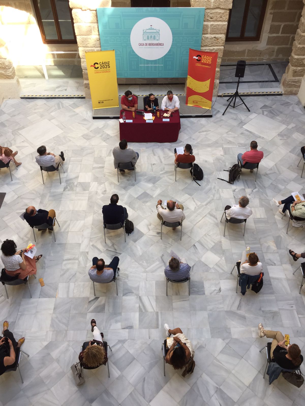 La Red de Colegios de Periodistas apoya la candidatura de Cádiz como sede del X Congreso Internacional de la Lengua