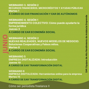 formacion junio CÓMO SER PERIODISTA FREELANCE