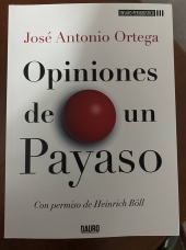 Portada de Opiniones de un payaso (con permiso de Heinrich Böll)