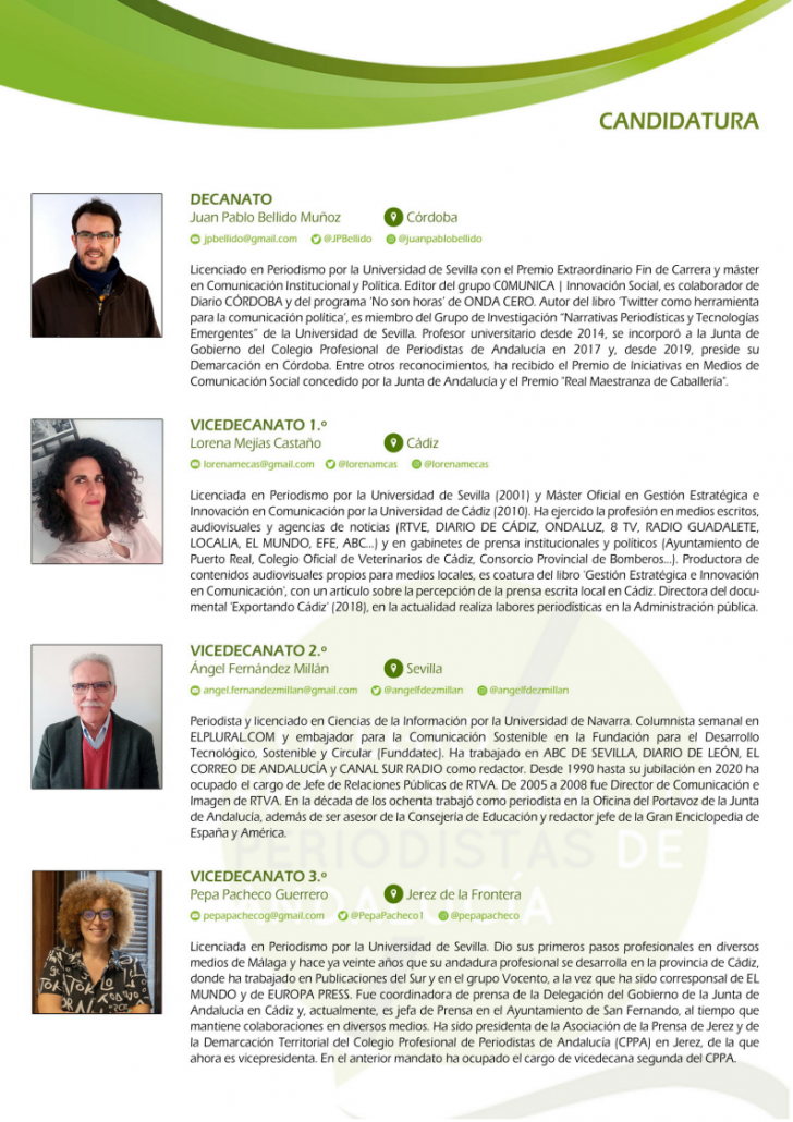 candidatura junta gobierno 1