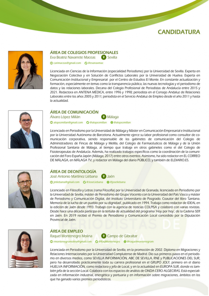 candidatura junta de gobierno 4