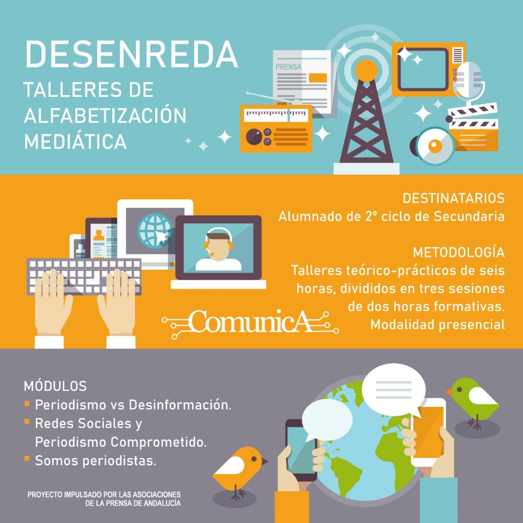 Arranca la experiencia piloto del programa Desenreda de alfabetización mediática