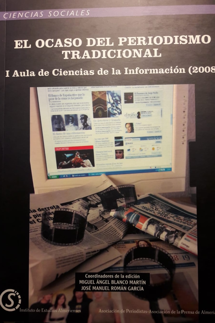 Portada de El ocaso del periodismo tradicional. I Aula de Ciencias de la Información (2008)