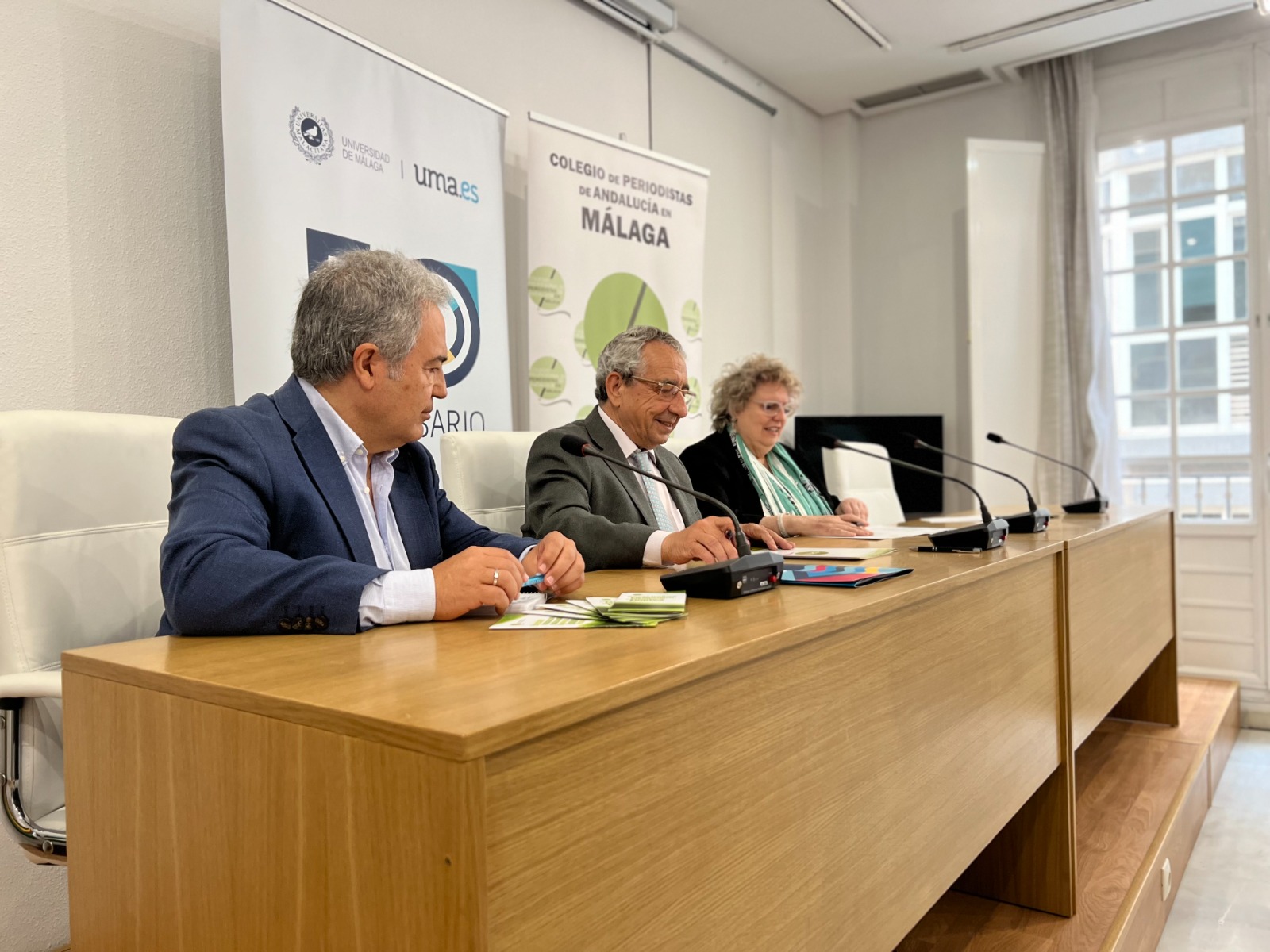 El Colegio de Periodistas de Andalucía otorga el Sello de Comunicación Responsable al Servicio de Comunicación de la UMA