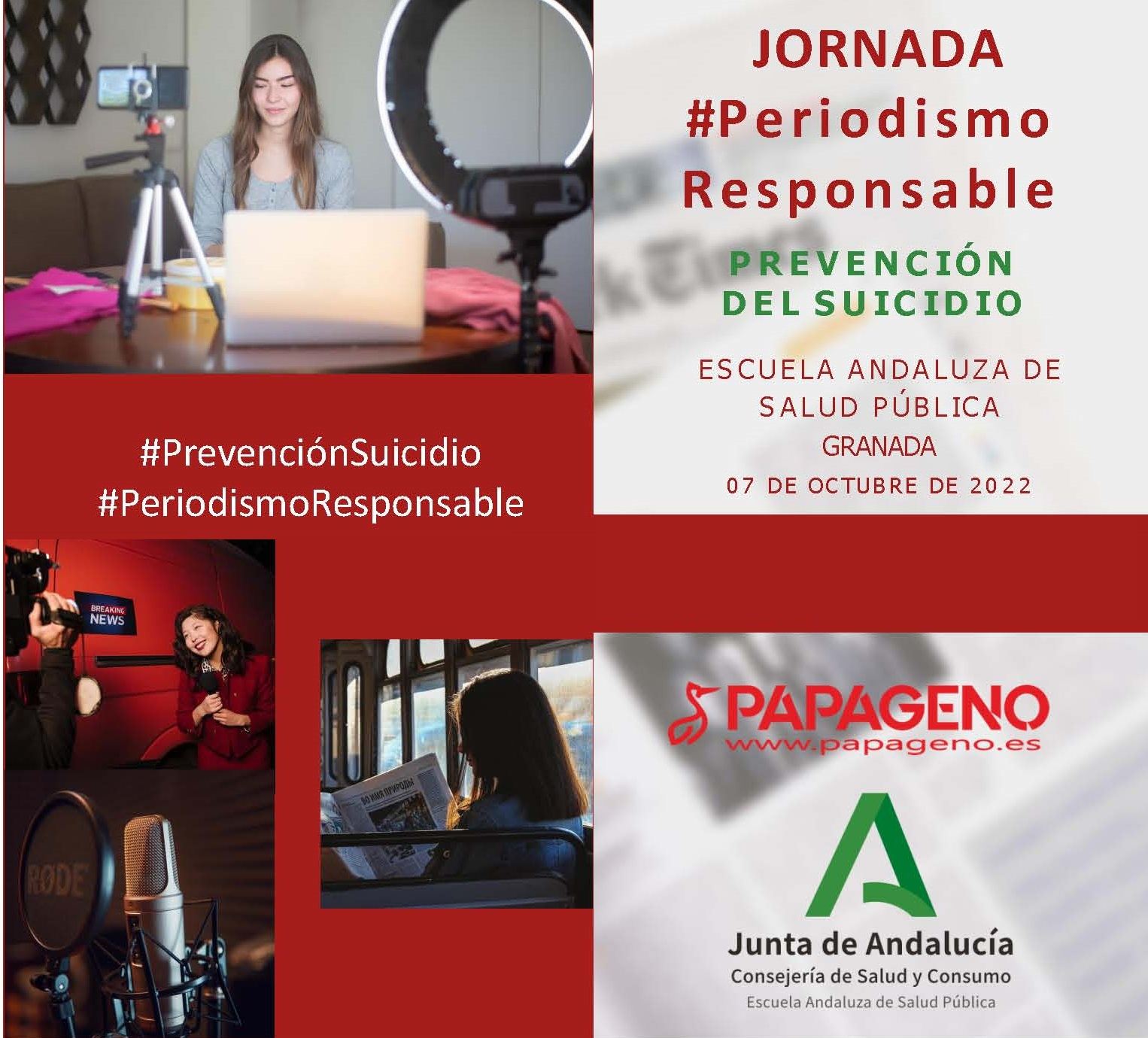 Jornada y Taller sobre Suicidios y Periodismo Responsable