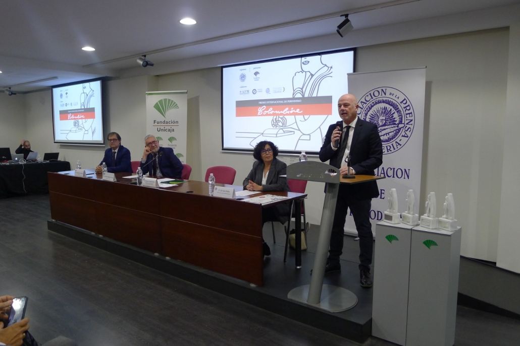 El responsable de Literatura de la Fundación Unicaja, Francisco Cañadas Barón.