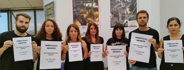 Apoyo a las plantillas de medios de comunicación movilizados ante la precariedad y la congelación salarial