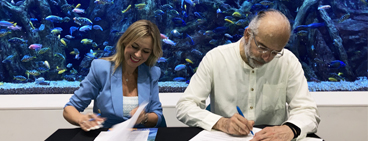 Acuerdo de colaboración del CPPA con el Acuario de Sevilla