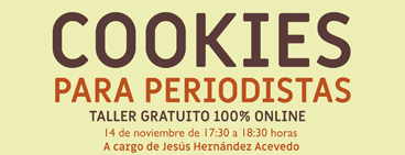 Taller formativo sobre cookies para periodistas