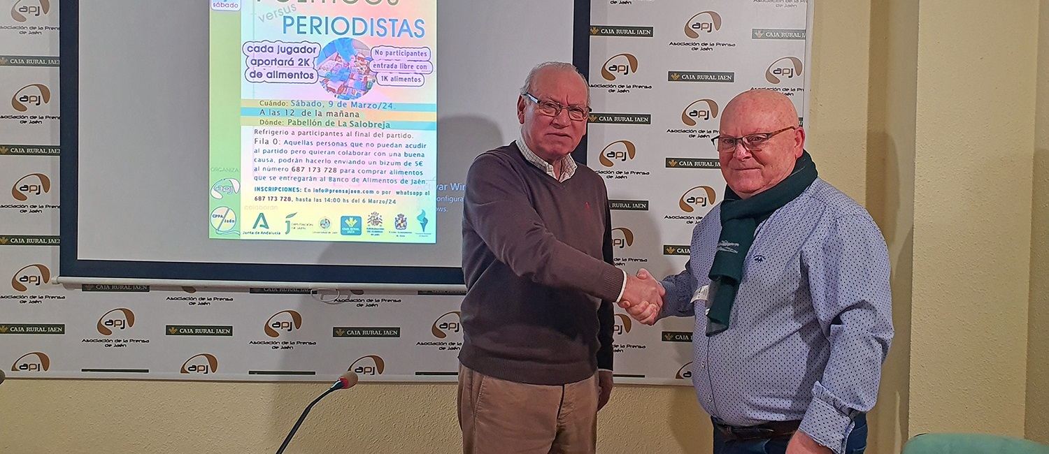Partido de fútbol sala solidario en Jaén a favor del Banco de Alimentos