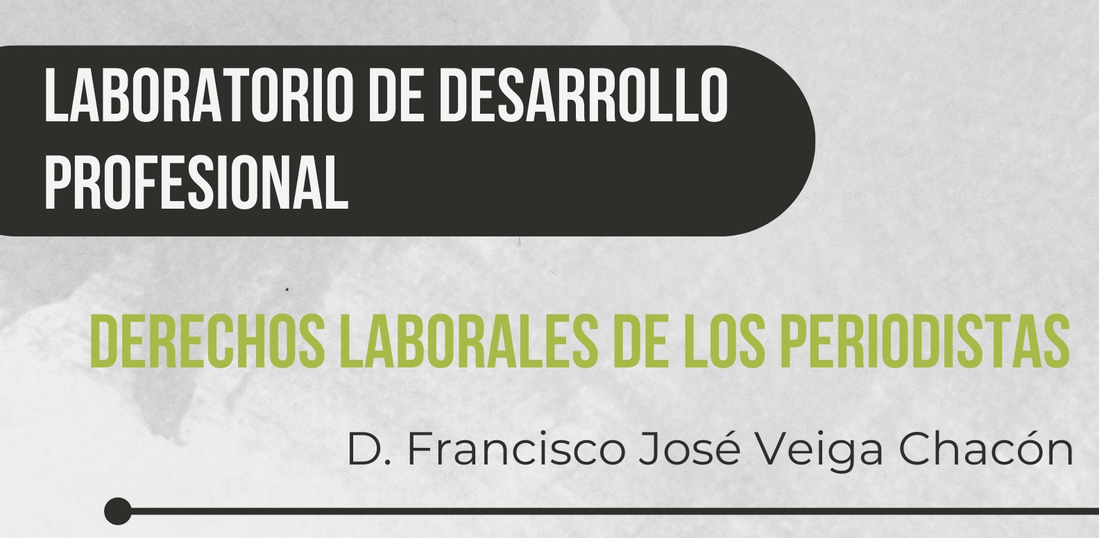 Curso 'Derechos laborales para periodistas'