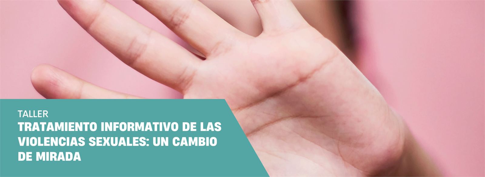 Taller 'El tratamiento informativo de las violencias sexuales: Un cambio de mirada'