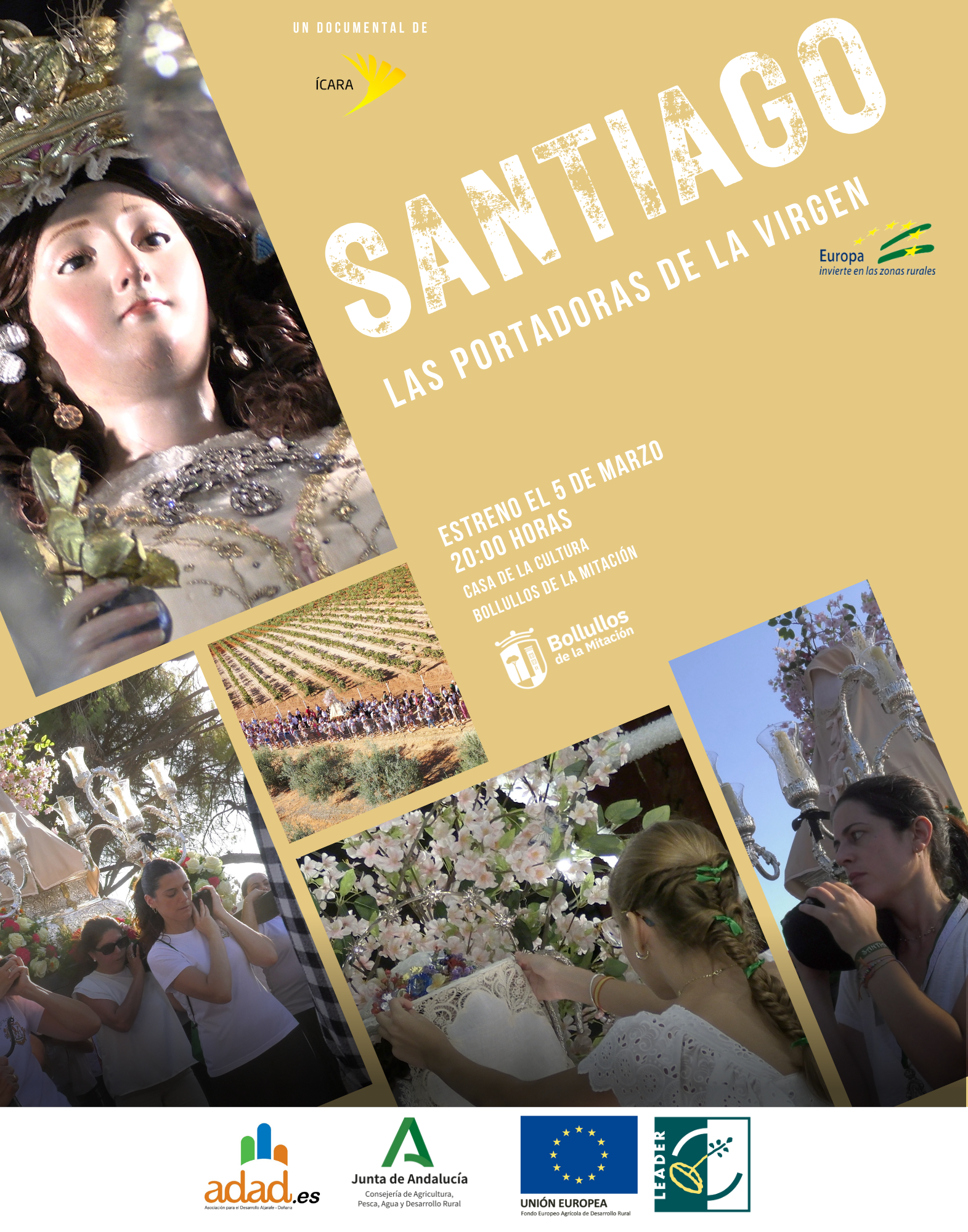 Portada de Santiago: Las portadoras de la Virgen