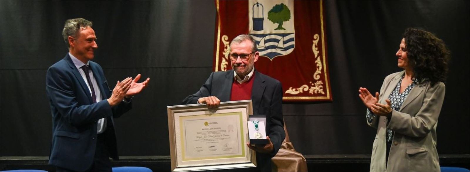 Rafael Terán, Medalla de Honor del Colegio de Periodistas de Andalucía