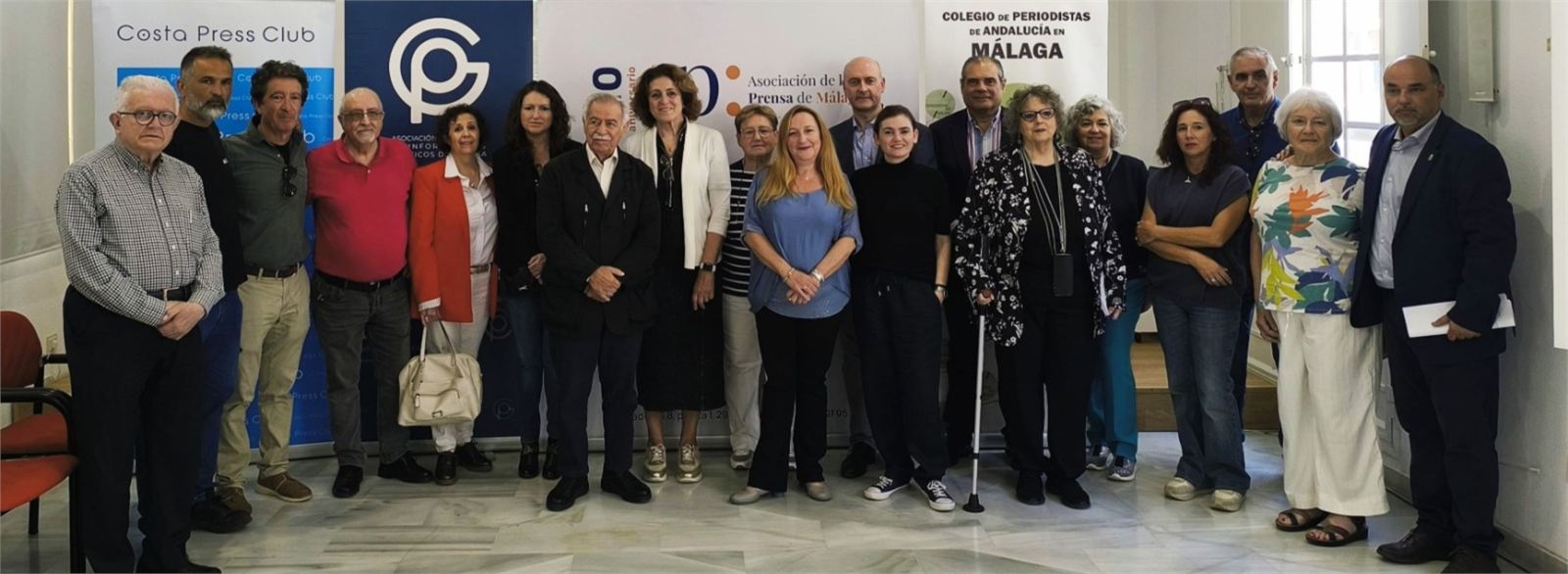 Los colectivos de periodistas malagueños se unen por primera vez para reivindicar la importancia del periodismo local