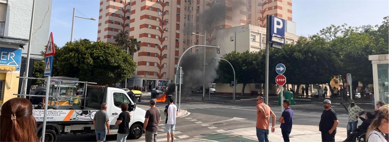 El Colegio de Periodistas y la APC denuncian agresiones a equipos informativos que cubren el conflicto del metal en Cádiz