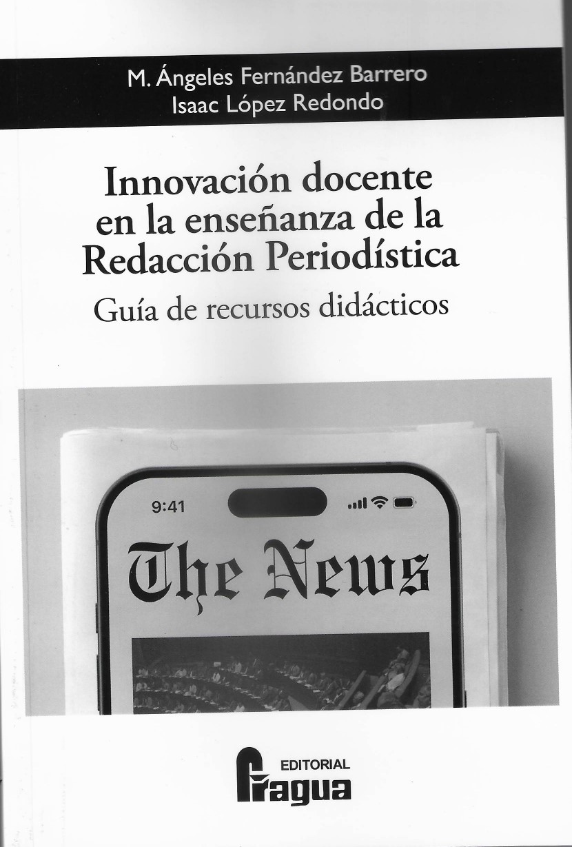 Portada de Innovación docente en la enseñanza de la Redacción Periodística: Guía de recursos didácticos