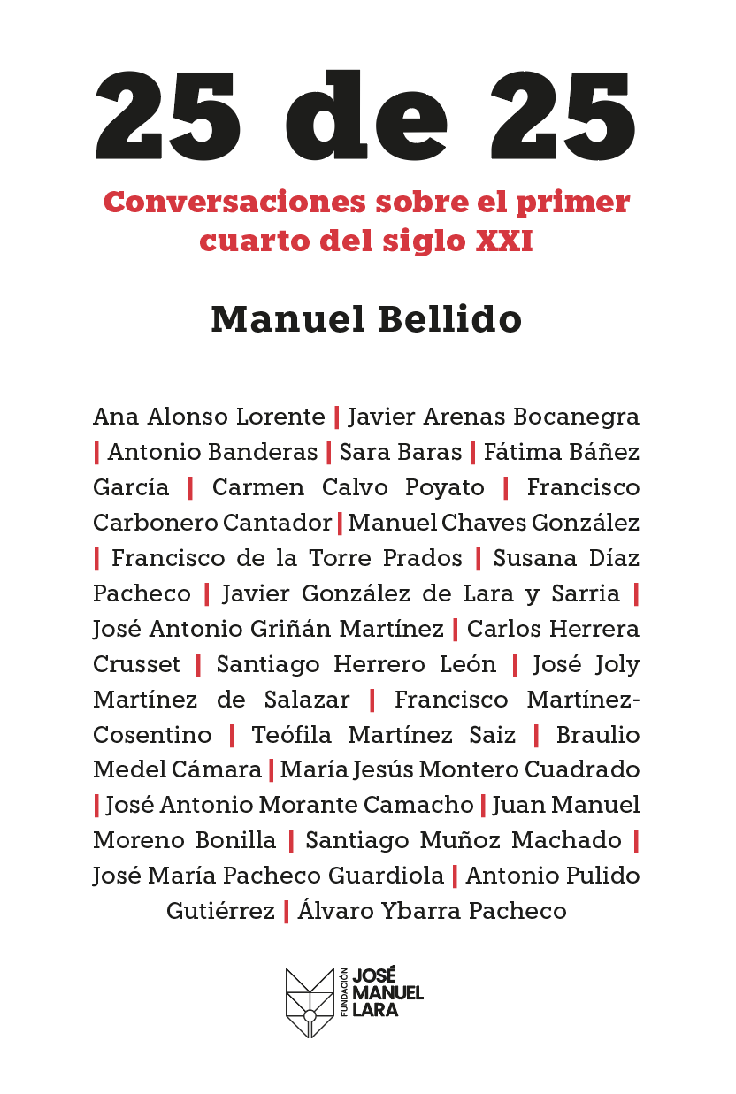 Portada de 25 de 25 CONVERSACIONES SOBRE EL PRIMER CUARTO DEL SIGLO XXI