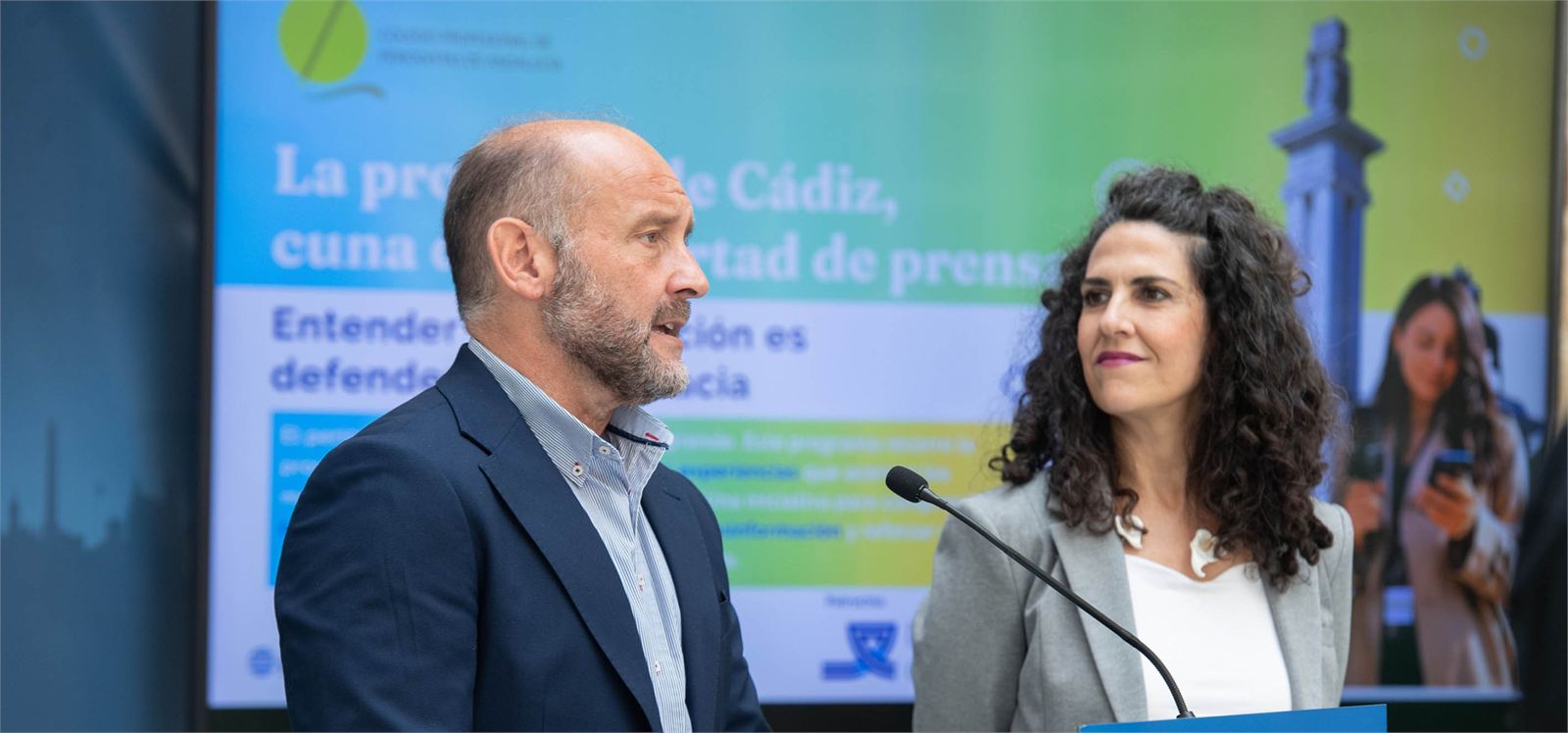 El Colegio de Periodistas de Andalucía presenta la segunda edición del programa ‘La provincia de Cádiz, cuna de la libertad de prensa’ junto a la Diputación de Cádiz