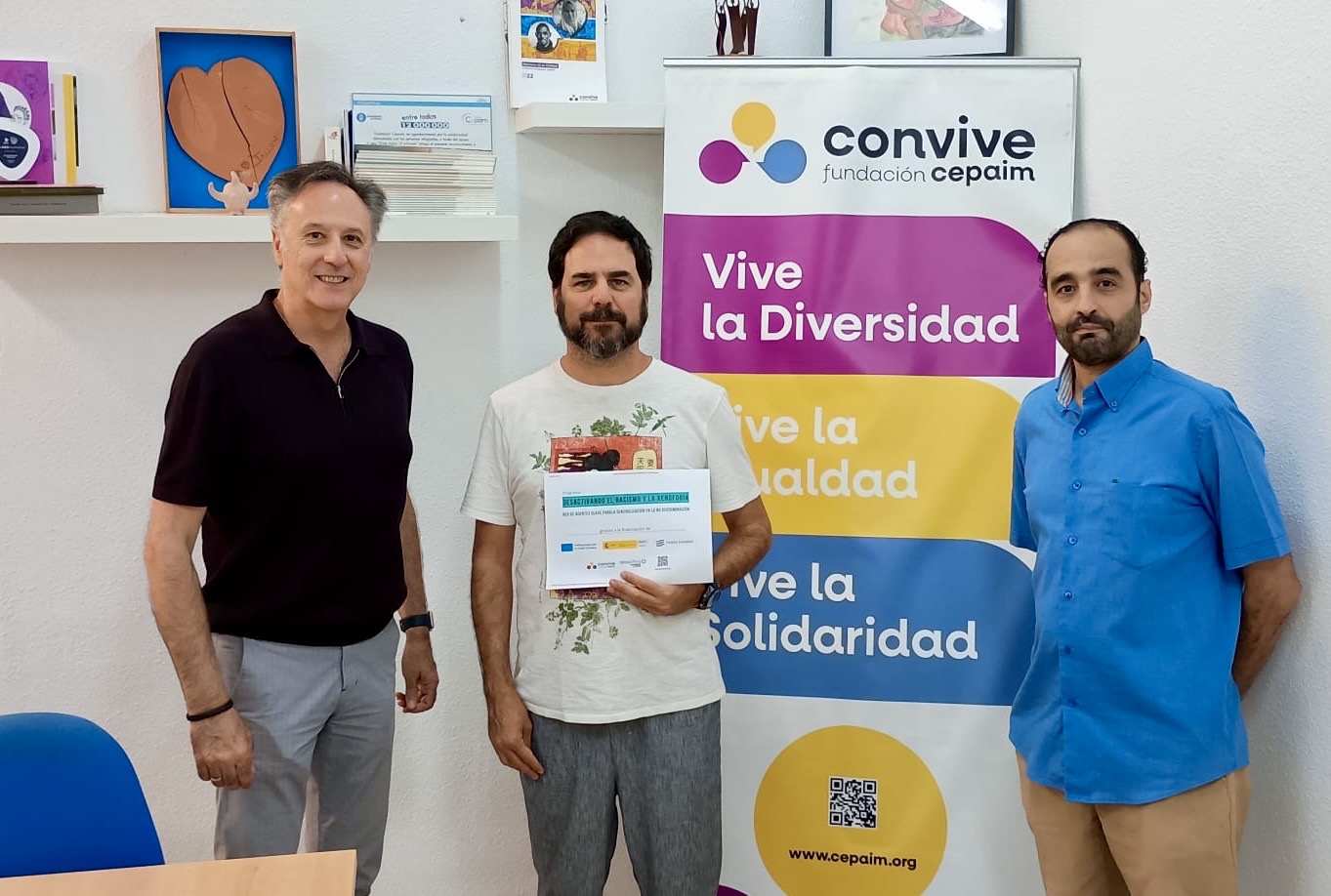 El Colegio de Periodistas en Huelva y CONVIVE Fundación Cepaim unen fuerzas para desactivar el racismo y la xenofobia desde la comunicación