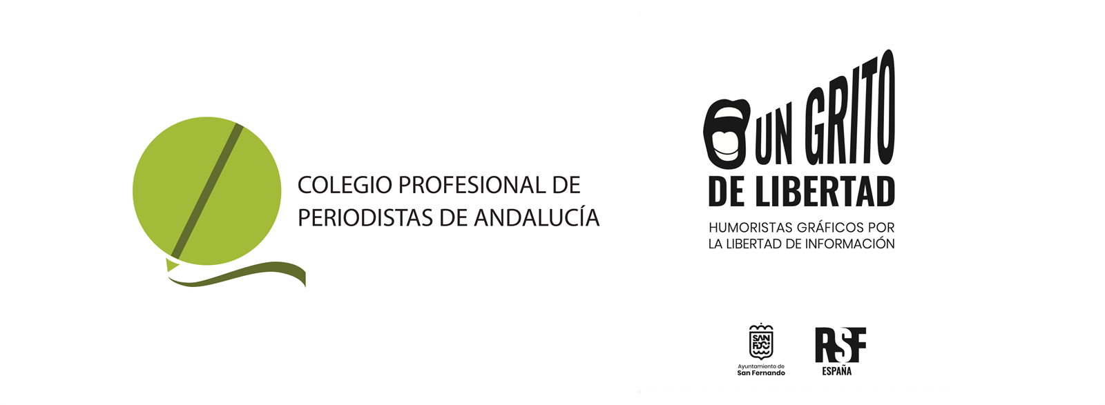 El Colegio de Periodistas colabora en San Fernando con la exposición ‘Un grito de libertad. Humoristas gráficos por la libertad de información’
