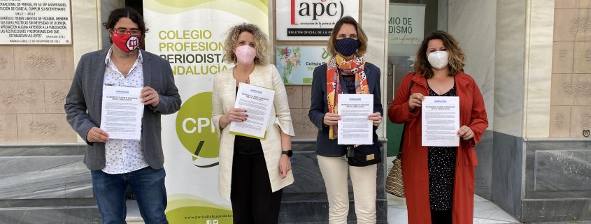 Colegio de Periodistas y APC firman el decálogo para mejorar la información sobre el Cambio Climático