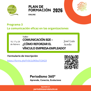 Taller formación Comunicación B2C