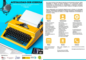 ACTUALIDAD CON CIENCIA Huelva Universidad